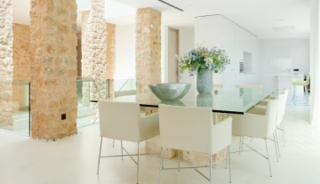 Dining areaResa estates cala comte for sale Ibiza .jpg